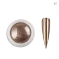 Polvere per unghie metallica effetto specchio pigmento cromo per nail art design 15 - 0.2g #15