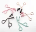 Portable multi-color eyelash curlers set, plastic and metal tools for daily makeup. - 7101 Plastic Style / 7101 Green