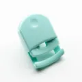 Portable mini plastic eyelash curler, lightweight variant for easy daily eye makeup. - OPP Bag / Macaron Green