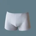 Men's light grey boxer briefs, comfortable plain underwear, casual everyday essentials - Men's Boxer Briefs in Heather Grey