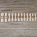Wholesale short square fake nail tips unpainted press-on nail sprue strips DIY sets. - 24 Pieces Strip Pack / Default