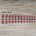 Short square nude pink press on fake nail tips strip mold set for DIY nail art and salon use. - 24 Pieces Strip Pack / Default