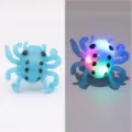 Anello giocattolo ragno luminoso a LED per festa di Halloween, luce da dito lampeggiante blu. - Anello di Halloween (ragno)