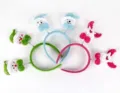 Christmas headband cute plush snowmen deer hair hoop party holiday gifts hair accessories - TK03 Colorful Spring Headband
