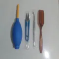 Set di attrezzi per piante succulente kit da giardinaggio con soffiatore forbici pinzette paletta - Set di soffiatori d'aria da 4 pezzi