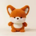 Cute orange fox plush toy stuffed animal soft doll desktop companion gift for kids and friends. - Little Fox / 15cm (150-200g)