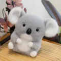 Morbido peluche koala grigio animale di pezza bambola per decorazione scrivania variante - Koala