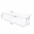 White extra large under shelf storage basket wire hanging rack for kitchen cabinet organizer. - Extra Large / White