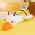 Simpatico cuscino in peluche con anatra e ape, morbido bambolotto imbottito per bambini e regali casa. - Stile oca ape / 70cm