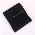 Detailed view of black ice silk arm sleeves, outdoor sun protection cycling sleeves. - One Size / Black