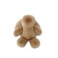 Adorable lapin en peluche marron avec de longues oreilles tombantes et texture douce - Kaki