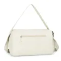 Borsa da viaggio beige leggera professionale di grande capacità con tracolla regolabile - Bianco avorio