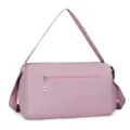 Sac de voyage violet léger de grande capacité doté d'une bandoulière réglable pratique - Violet