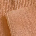 Papier d'emballage floral imperméable froissé pêche pour les bouquets DIY et loisirs créatifs - Rose Coréen