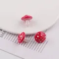 5 Piezas / Rosa rojo