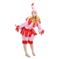 Costume de poulet rose pour femme adulte cosplay tenue pour Halloween carnaval spectacle. - Costume de poule / Rouge