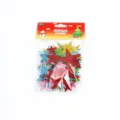 EVA glitter star stickers variant package, colorful DIY craft supplies for holiday decor. - Stars 5-Color Mix 70 Pieces