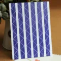 Photo album corner stickers blue star pattern decorative stickers for scrapbooking DIY - 78 Pieces per Sheet / Blue Star