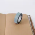 Glitter Washi Tape Blue Silver Sparkle Decorative Adhesive Tape for DIY Journal Album - Light Blue