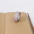 Rose gold glitter washi tape for DIY journaling and album decoration, sparkly adhesive tape. - Light Pink