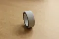 Silver glitter washi tape roll for DIY journaling decorative craft scrapbooking supply - Silver