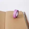 Pink glitter washi tape for DIY crafts, scrapbooking, and journal decoration adhesive. - Pink