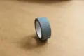 Glitter washi tape, dark grey shimmering decorative adhesive tape for DIY scrapbooking crafts - Blue