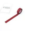 Red glitter washi tape for DIY journaling, creative photo album decoration, and craft projects. - Red