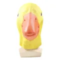 Funny yellow duck mask, latex animal headgear for Halloween cosplay and masquerade parties. - Yellow Duck