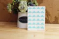 Adhesive photo corner stickers for DIY photo albums, retro grid pattern, secure fixing. - Blue and Green Checkerboard