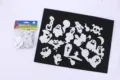 Halloween EVA foam glitter stickers DIY ghost skull decals for party decoration crafts - Ghost Series