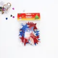Christmas EVA glitter foam star stickers, colorful self-adhesive pentagram craft decor. - Pentagram / 50 Pieces/Pack / Mixed 3 Colors