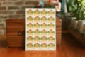 Vintage Floral Photo Corner Stickers, Retro Rose Pattern DIY Paper Stickers Variant Item - 90*125cm / Yellow Flowers on Green Background