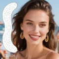 Face tattoo stickers glitter freckle makeup stickers star face patch for party festival - Silver Stamping Freckle Sticker (TJ-024)
