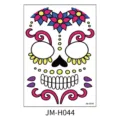Day of the Dead face tattoo sticker waterproof temporary face makeup for party show - JM-H044