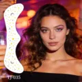 Face tattoo stickers star moon freckles makeup temporary face sticker body art party decor - Gold and Silver Stamping Freckle Sticker (TJ-035)