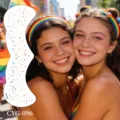 Pride day rainbow star freckle face temporary tattoo stickers, vibrant festival party makeup. - Pride Day Sticker (CYG-096)