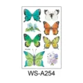 Watercolor butterfly temporary tattoo sticker set, trendy party body art design for stylish look. - Colorful Watercolor Butterfly(WS-A254)