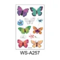 Watercolor butterfly tattoo sticker floral body art temporary sticker waterproof sexy cute style - Watercolor Butterfly Floral(WS-A257)
