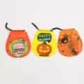 Halloween Kordelzug Süßigkeitentaschen, Kürbis Mumie Spinnennetz Geschenktüten für Party Leckereien. - Spinne Kürbis Mumie Gemischt / 50 Stück