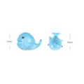 Blue whale glass loose beads, cute ocean animal charms for DIY handmade jewelry making! - Big Blue Whale