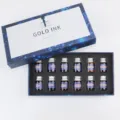 12 colors ink set gift box with starry design, perfect for glass dip pens and calligraphy art. - Starry Sky Ink 12-Color Set