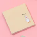 Lindas notas adhesivas de pato de dibujos animados, blocs de notas cuadrados para oficina y estudio. - Ven a jugar pato