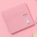 Bloc de notas adhesivas rosa con bonito diseño de pato de dibujos animados para notas diarias. - Pato indiferente