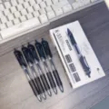 K35 Αναδιπλούμενο Στυλό Gel 0.5mm Μαύρο Ανταλλακτικό Μύτη Σφαίρας Γρήγορο Στέγνωμα - Κιτ Δώδεκα Τεμαχίων / Μαύρο