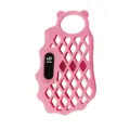 Anello di presa per telecomando bluetooth per telefono in silicone rosa con schermo digitale - Versione di Conteggio Normale / Rosso rosa