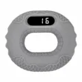 Rinforzatore per presa in silicone con contatore digitale, anello esercitatore grigio. - Grigio da 20 lb (modello con contatore)