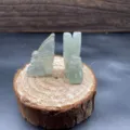 Natural gemstone flower fairy crystal carving healing crystal stone figurine home decor gift - Green Strawberry Quartz