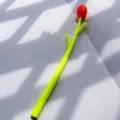 Tulp Gelpen Groen Geel Zacht Rubber Zwarte Inkt Schattige Briefpapier Schrijven Variant - Kleurveranderende tulp geel