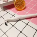 Simpatica penna gel fenicottero con inchiostro nero da 0,5 mm per studenti e ufficio. - Fenicottero Bianco